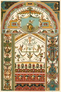 Italienische Renaissance-Decken- und Wandmalerei, 1898