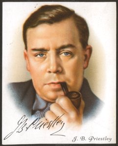 JB Priestley, britischer Romanautor, Dramatiker, Essayist und Rundfunksprecher, um 1927