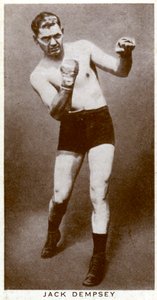 Jack Dempsey, amerikanischer Boxer, 1938 von Unbekannt