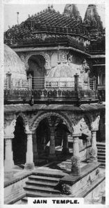 Jain-Tempel, Ahmedabad, Indien, um 1925