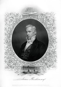 James Buchanan, 15. Präsident der Vereinigten Staaten, 1862-1867 von Unbekannt