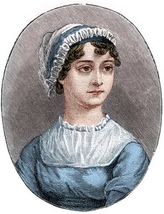 Jane Austen, englische Schriftstellerin von Unbekannt