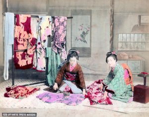 Japanische Schneiderinnen von Unbekannt