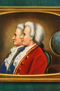 Jaques Etienne Montgolfier und Joseph Michael Montgolfier, 1933 von Unbekannt