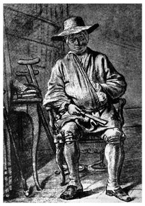 Jean-Simeon Chardin, französischer Künstler von Unbekannt