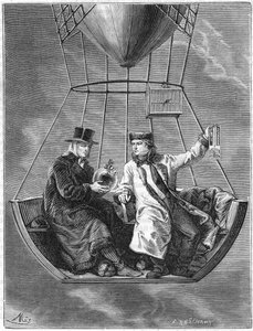 Jean Baptiste Biot und Joseph Louis Gay-Lussac, französische Wissenschaftler von Unbekannt