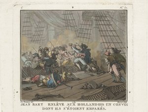 Jean Bart in der Schlacht von Texel am 29. Juni 1694, 1789