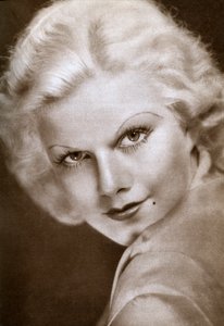 Jean Harlow, amerikanische Filmschauspielerin, 1933
