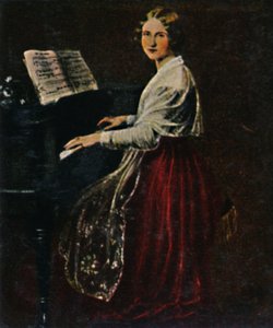 Jenny Lind 1820-1887 - Gemälde von Asher, 1934 von Unbekannt