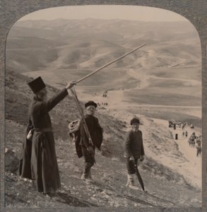 Jericho-Straße, nahe dem Samariter-Gasthaus, um 1900