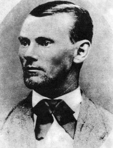 Jesse James, amerikanischer Gesetzloser, ca. 1869-1882, 1954