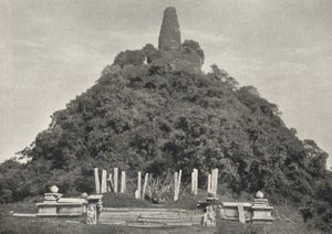Jetawanarama Dagoba, die jüngste der drei großen Dagobas von Anuradhapura Ende des 3. Jahrhunderts n. Chr. von Unbekannt