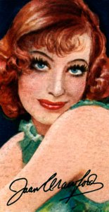 Joan Crawford, 1905-1977, Oscar-prämierte amerikanische Schauspielerin, 20. Jahrhundert