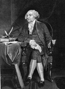 John Adams 1735-1826, zweiter Präsident der USA 1797-1801