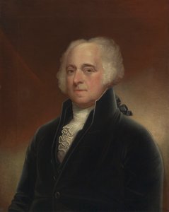 John Adams, ca. 1815 von Unbekannt
