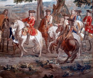 John Churchill, Herzog von Marlborough 1650-1722, englischer Soldat, in der Schlacht von Blenheim, 1704 von Unbekannt