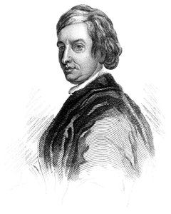 John Dryden, englischer Dichter, Literaturkritiker und Dramatiker des 17. Jahrhunderts, um 1850
