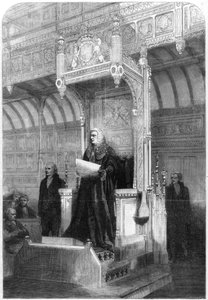 John Evelyn Denison, Sprecher des Unterhauses, 1857
