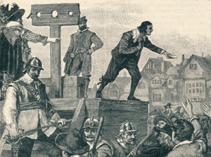 John Lilburne auf dem Pranger in Westminster, 1638, 1905
