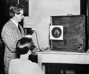 John Logie Baird 1888-1946, schottischer Elektroingenieur und Fernsehpionier, 1920er Jahre von Unbekannt