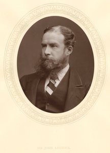 John Lubbock, erster Baron Avebury, englischer Bankier, Archäologe, Naturforscher und Politiker, um 1880