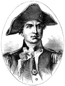 John Paul Jones, amerikanischer Marinekommandant des Revolutionskrieges, um 1880