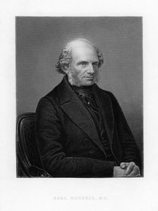 John Russell, 1. Earl Russell, britischer Whig- und Liberaler Politiker, ca. 1870
