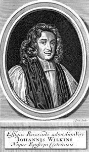John Wilkins, englischer Geistlicher und Astronom des 17. Jahrhunderts