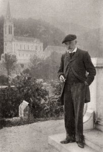 Joris-Karl Huysmans, französischer Romanautor, 1900 von Unbekannt