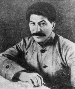 Josef Stalin, georgischstämmiger sowjetischer kommunistischer Revolutionär und Führer, 1918 von Unbekannt