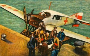 Junkers F 13w Sanitätsflugzeug, um 1919