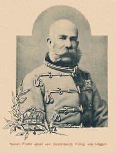 Kaiser Franz Josef von Österreich, König von Ungarn, ca. 1910 von Unbekannt