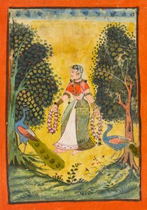 Kakubha Ragini, Folio aus einem Ragamala