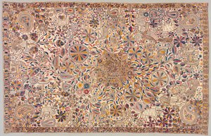 Kantha Zeremonialdecke, 1800er von Unbekannt