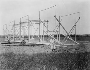 Karl Guthe Jansky, amerikanischer Physiker und Radioingenieur, ca. 1940