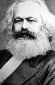 Karl Marx, deutscher politischer, sozialer und wirtschaftlicher Theoretiker, 19. Jahrhundert