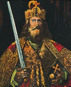 Karl der Große, 742-814, 1934 von Unbekannt