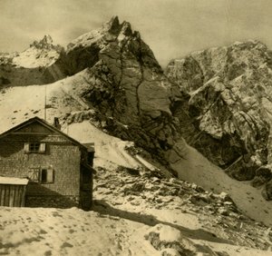 Karlsbaderhütte, Lienzer Dolomiten, Österreich, ca. 1935