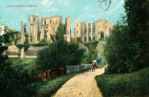 Kenilworth Castle, spätes 19. - frühes 20. Jahrhundert