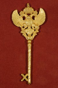 Schlüssel eines Kammerherrn am kaiserlichen Hof von Russland, Ende 18. Jahrhundert von Unbekannt