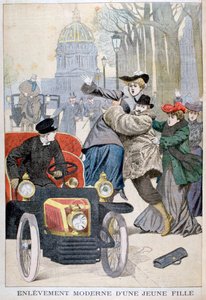 Entführung einer jungen Frau in Paris
