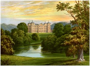 Kimberley Hall, Norfolk, Heim des Earl of Kimberley, um 1880