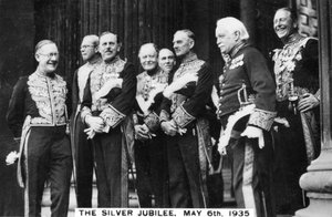 Silbernes Jubiläum von König Georg V., London, 6. Mai 1935 von Unbekannt