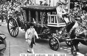 Silbernes Jubiläum von König George V, London, 6. Mai 1935