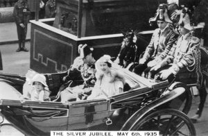 Silbernes Jubiläum von König Georg V., London, 6. Mai 1935