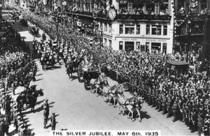 Silbernes Jubiläum von König Georg V., London, 6. Mai 1935
