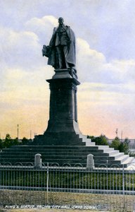 Königsstatue, vor dem Rathaus, Kapstadt, 20. Jahrhundert von Unbekannt