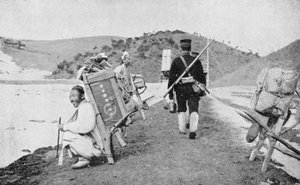 Koreanische Träger für japanische Soldaten, Russisch-Japanischer Krieg