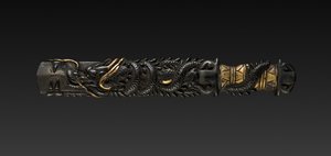Kozuka-Griff, 1800er Jahre von Unbekannt