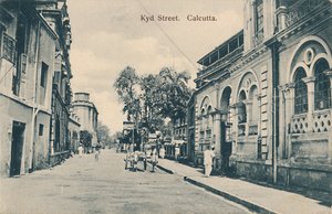 Kyd Street, Kalkutta, spätes 19. - frühes 20. Jahrhundert